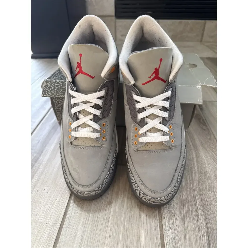 Size 11.5 - Jordan 3 Retro Cool Grey CT8532-012 OG Box